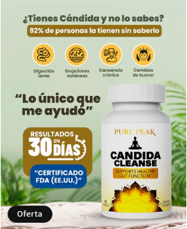 Candida Cleanse - Soporte para Intestino y Colon T1